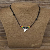 Wholesale New Reggae Shark Tooth Handmade Necklace Adjustable Cords (Sold by the dozen)